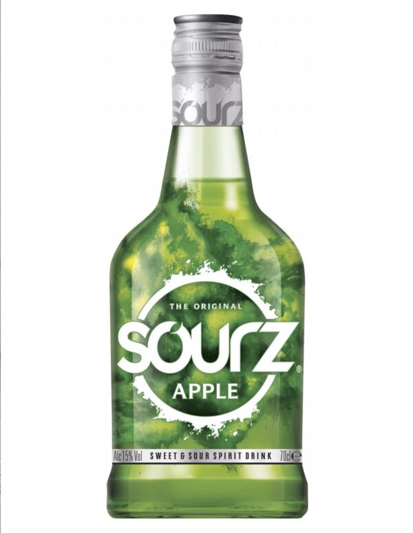 Sourz Sour Apple, 70CL